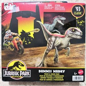 Jurassic Park Track & Chase Pack - Red and Gray